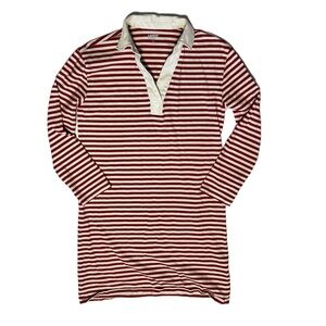 Landsend Striped Shirt Dress